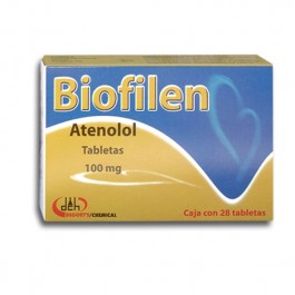 BIOFILEN TAB. 100 MG. CAJA C/28
