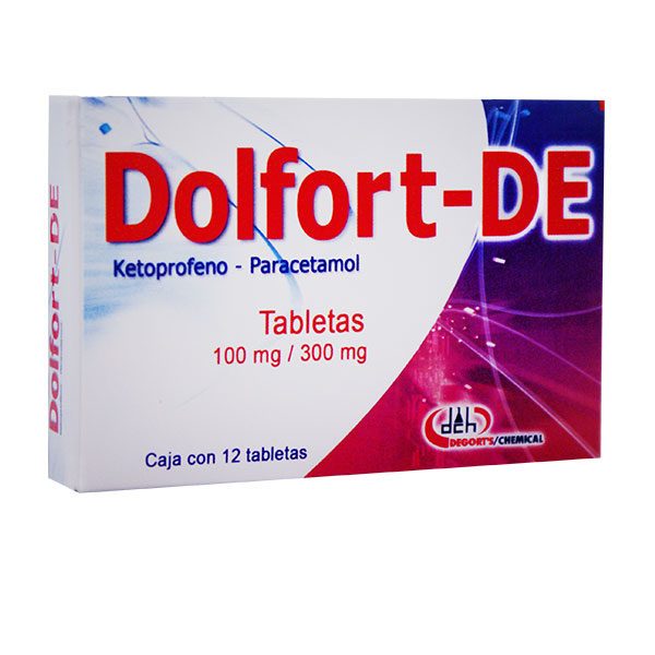 DOLFORT-DE TAB. 100/300 MG. CAJA C/12