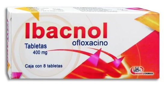 IBACNOL TAB. 400 MG. CAJA C/8