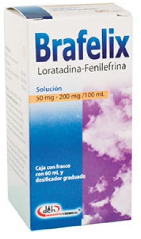 BRAFELIX SOL. CAJA C/FCO. C/60 ML.