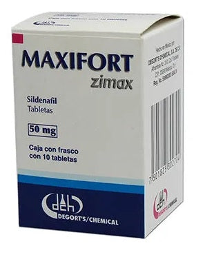 MAXIFORT ZIMAX TAB. 50 MG. CAJA C/FCO. C/10