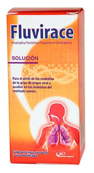 FLUVIRACE SOL. CAJA C/FCO. C/60 ML.