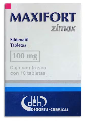 MAXIFORT ZIMAX TAB. 100 MG. CAJA C/10