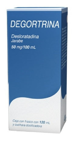 DEGORTRINA JBE. 50 MG. CAJA C/FCO. C/120 ML.