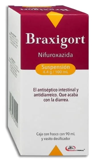 BRAXIGORT SUSP. CAJA C/FCO. C/90 ML.