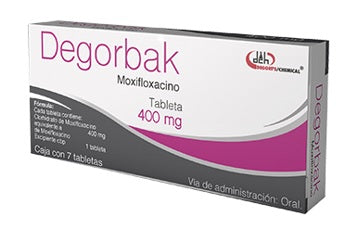 DEGORBAK TAB. 400 MG. C/7