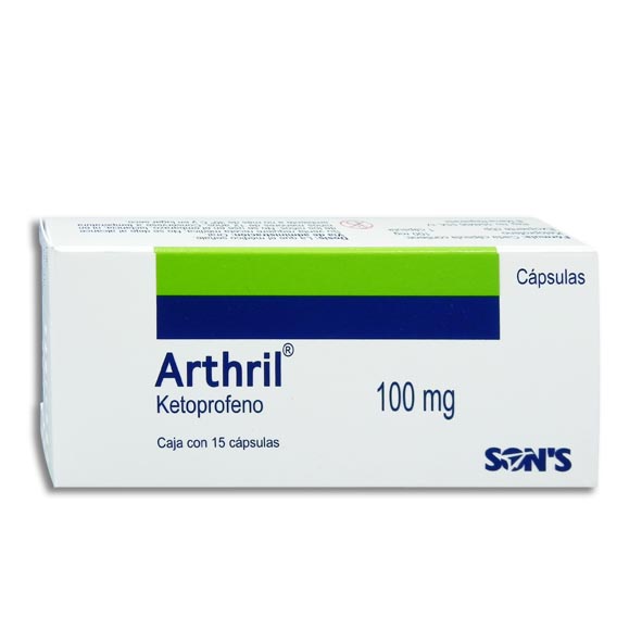 ARTHRIL CAP. 100 MG. CAJA C/15