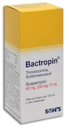 BACTROPIN SUSP. 40/200 MG. CAJA C/FCO. C/120 ML.