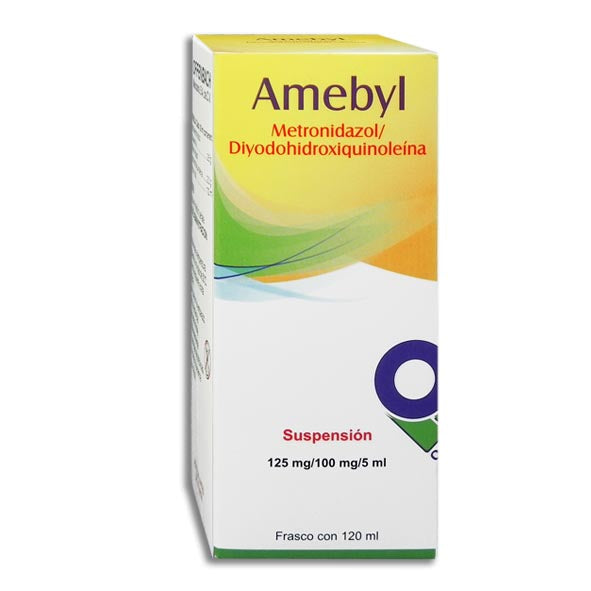 AMEBYL SUSP. CAJA C/FCO. C/120 ML.