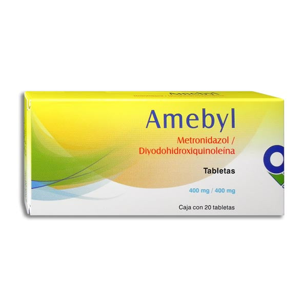AMEBYL TAB. 400/400 MG. CAJA C/20