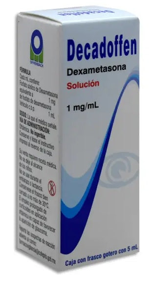 DECADOFFEN SOL. OFTALMICA 1 MG. FCO. C/5 ML.