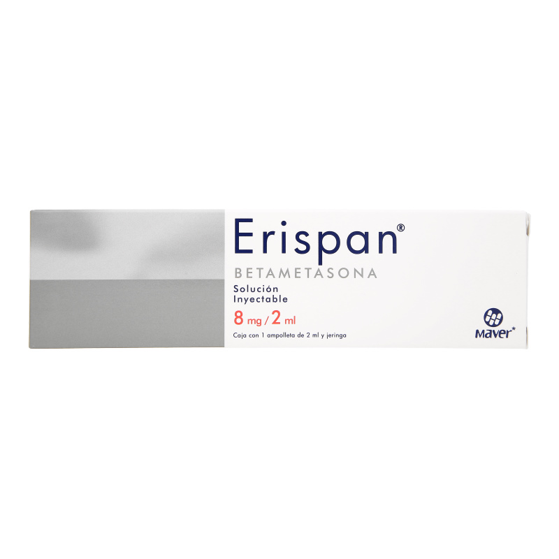 ERISPAN INY 8 MG C/1 AMP C/2 ML Y JERINGA