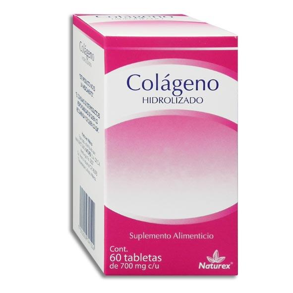 COLAGENO HIDROLIZADO TAB. 700 MG. CAJA C/60