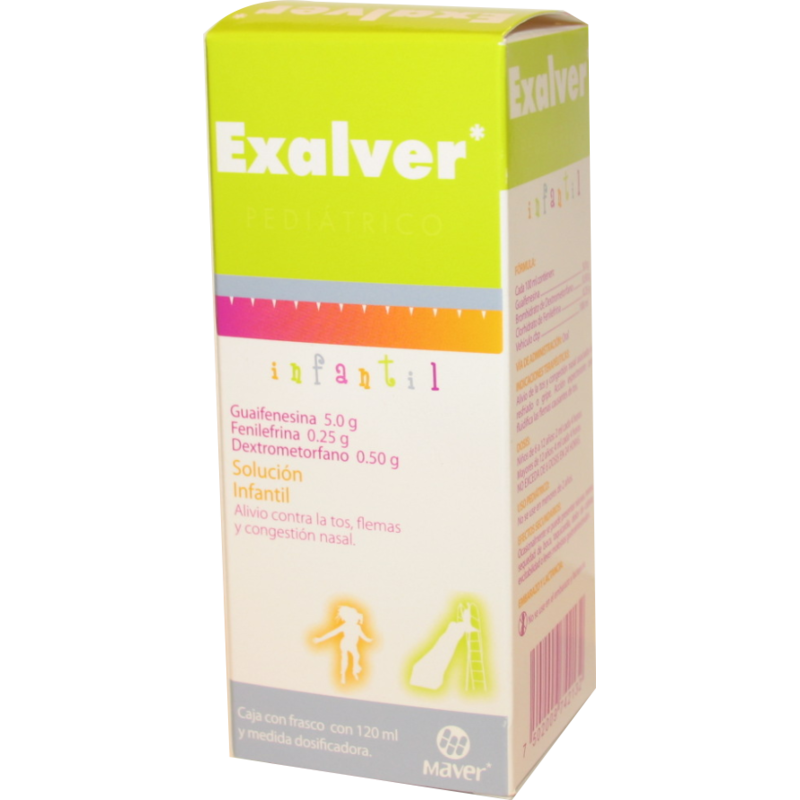 EXALVER SOL INFANTIL CAJA C/FCO C/120 ML