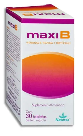MAXI B TAB. CAJA C/FCO. C/30