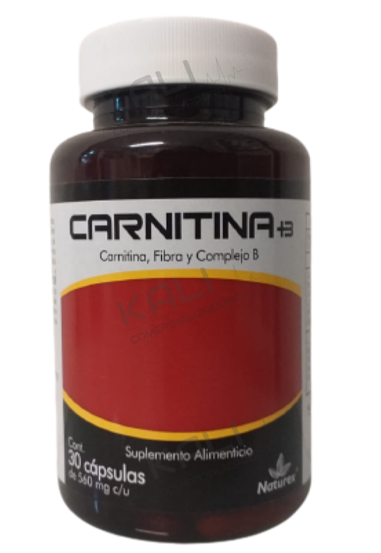 CARNITINA+B CAP. 560 MG. FCO. C/30