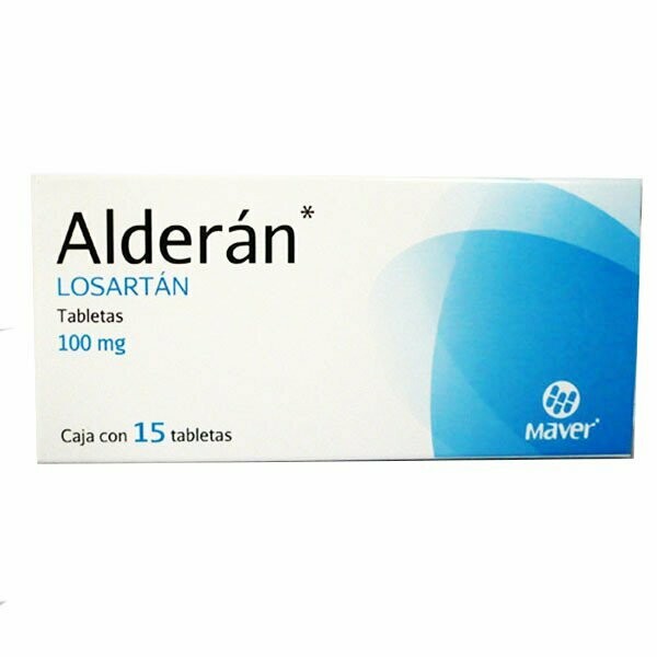 ALDERAN TAB. 100 MG. CAJA C/15