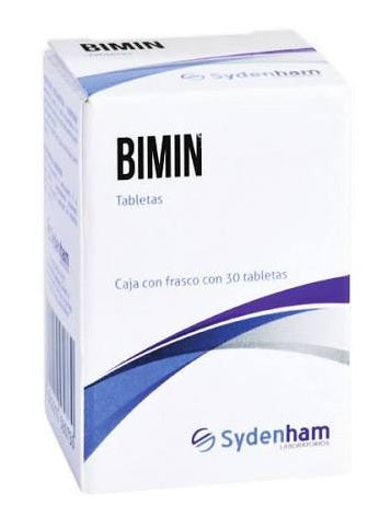 BIMIN TAB. CAJA C/FCO. C/30