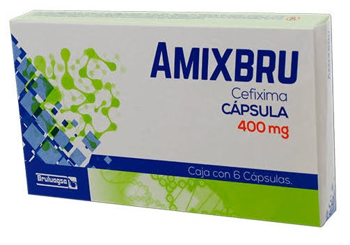 AMIXBRU CAP. 400 MG. CAJA C/6