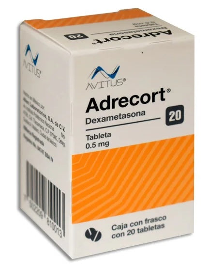 ADRECORT TAB. 0.5 MG. CAJA C/FCO. C/20