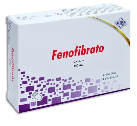 FENOFIBRATO CAP. 160 MG. C/15