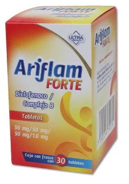 ARIFLAM FORTE TAB. 50 MG. CAJA C/FCO. C/30