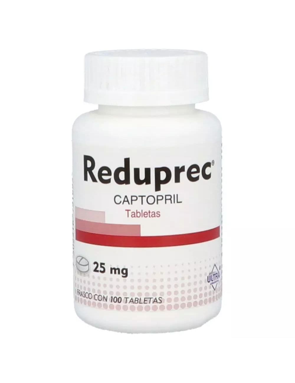 CAPTOPRIL TAB. 25 MG. CAJA C/100