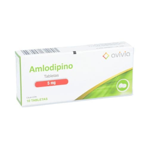 AMLODIPINO TAB. 5 MG. C/10