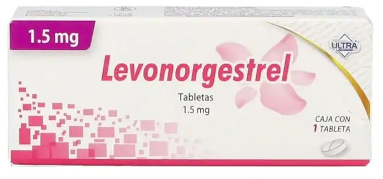 LEVONORGESTREL TAB. 1.5 MG. CAJA C/FCO. C/1