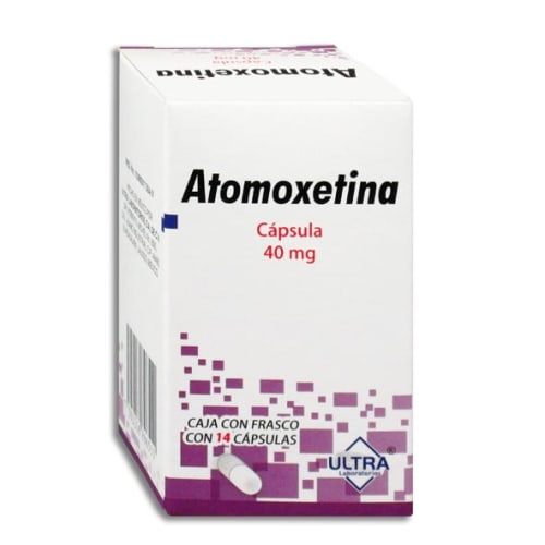 ATOMOXETINA CAP. 40 MG. CAJA C/FCO. C/14