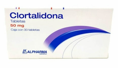 CLORTALIDONA TAB. 50 MG. CAJA C/30
