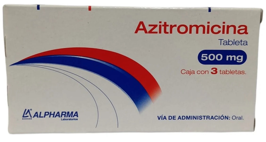 AZITROMICINA TAB. 500 MG. CAJA C/3
