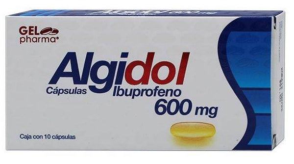 ALGIDOL CAP. 600 MG. CAJA C/10