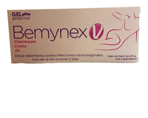 BEMYNEX CMA. VAGINAL 2% CAJA C/TUBO C/20 G. Y 3 APLICADORES