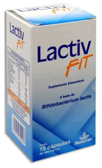 LACTIV FIT CAP. 427 MG. CAJA C/FCO. C/15