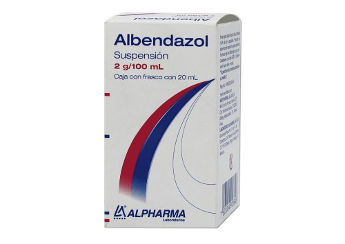 ALBENDAZOL SUSP. CAJA C/FCO. C/20 ML.
