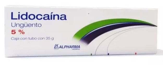 LIDOCAINA UNGUENTO CAJA C/TUBO C/35 G.