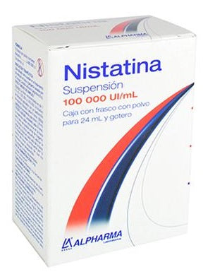 NISTATINA SUSP. FCO. C/PVO. P/24 ML.
