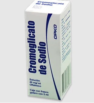 CROMOGLICATO DE SODIO SOL. OFTAL. 4% FCO. GOTERO C/5 ML.