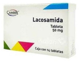 LACOSAMIDA TAB. 50 MG. CAJA C/14