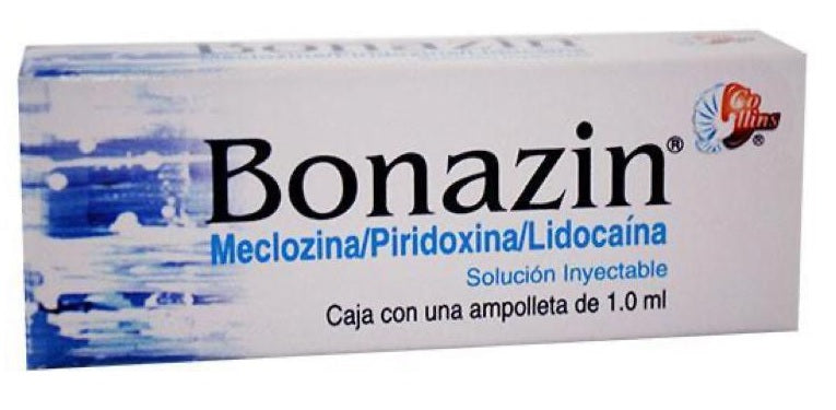 BONAZIN INY. CAJA C/1 AMP. C/1 ML.