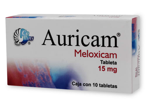 AURICAM TAB. 15 MG. CAJA C/10