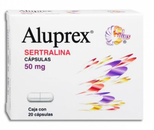 ALUPREX CAP. 50 MG. CAJA C/20