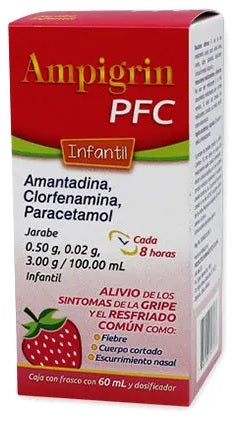 AMPIGRIN PFC JBE. INF. CAJA C/FCO. C/60 ML