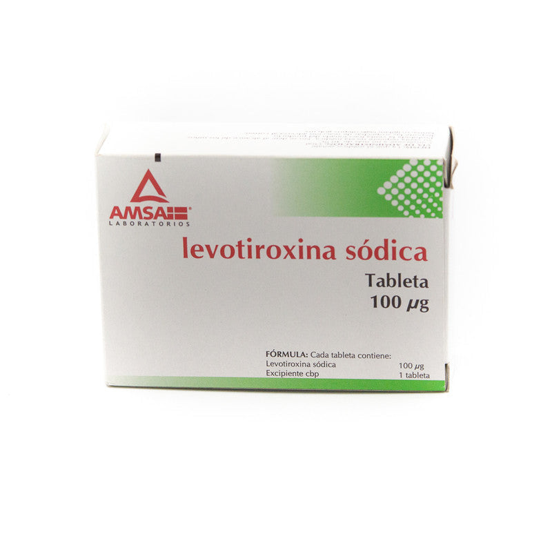 LEVOTIROXINA 100 MCG C/100 TABS