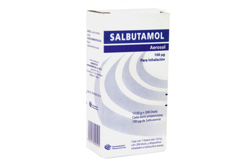 SALBUTAMOL SOL P/INHALACION 5 MG FCO C/10 ML